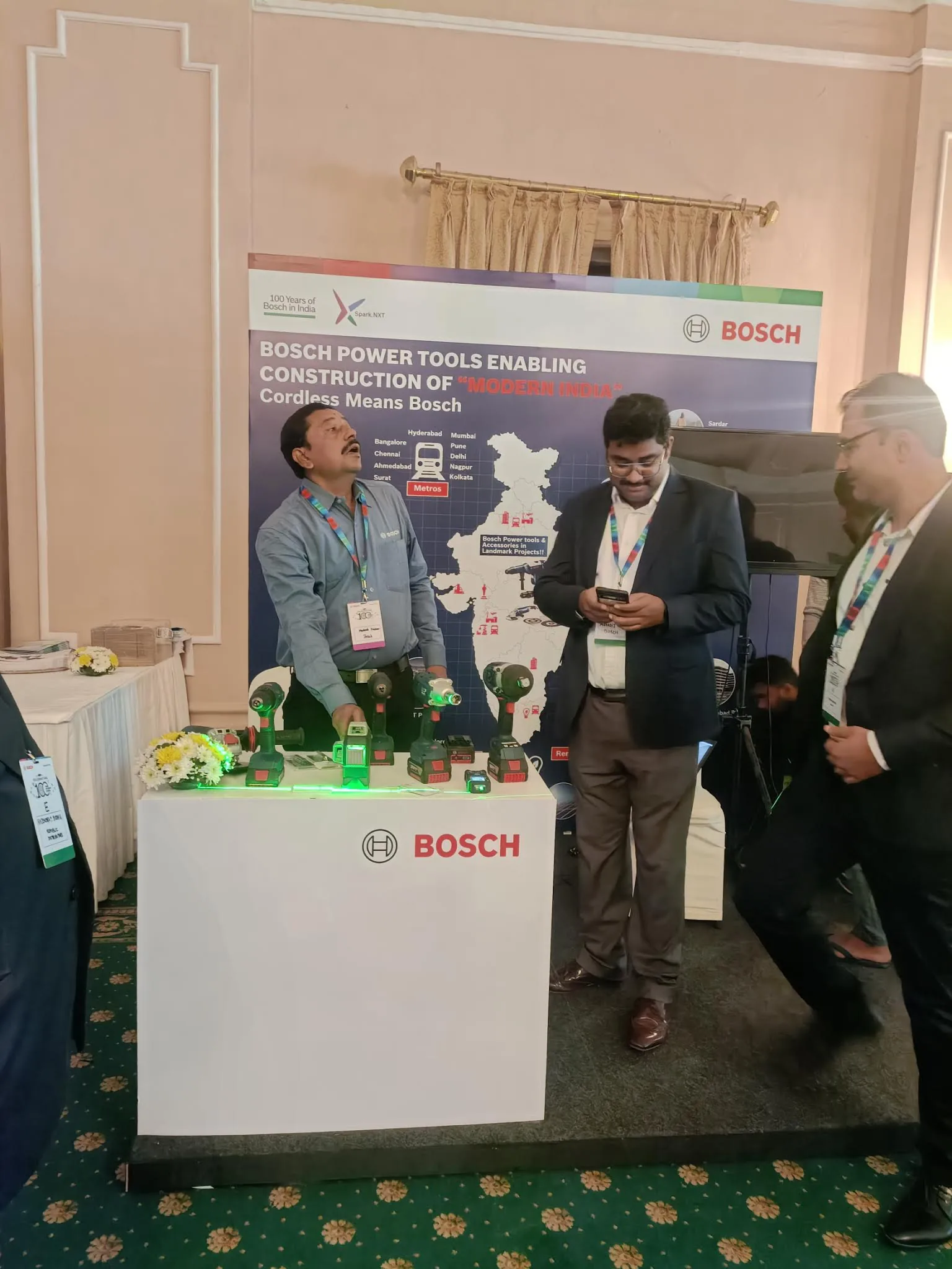 N.K. Network Solutions Pvt. Ltd. at an industry technology exhibition